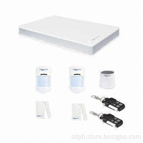 2014 GSM Quad Band Home Alarm System with Multi-Language